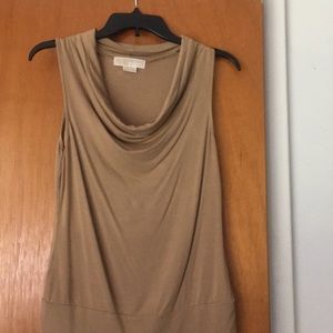 Michael Kors cowl neck sleeveless shirt